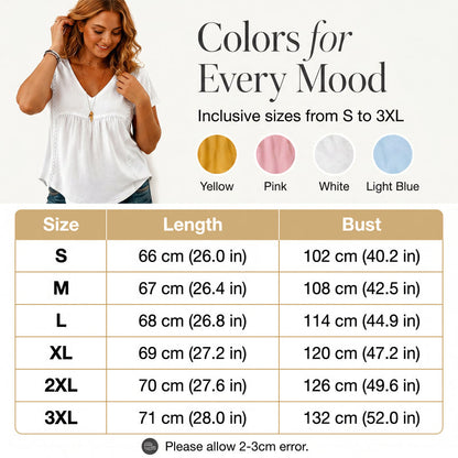 Women's Elegant V-Neck T-Shirt