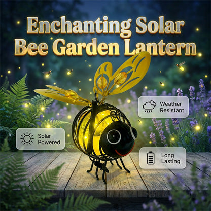 🐝Outdoor Hanging Solar Bee Light - Perfect Gift For Plant Lovers Moms Or Literally Anyone Who Smiles❤️