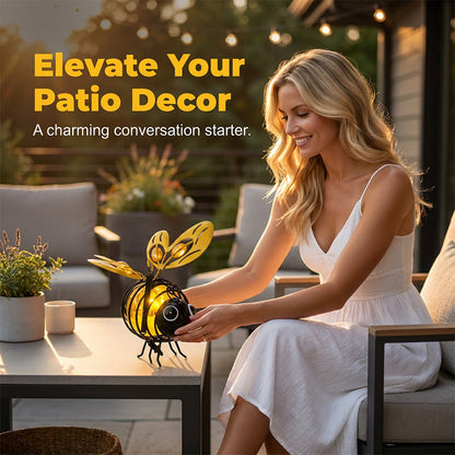 🐝Outdoor Hanging Solar Bee Light - Perfect Gift For Plant Lovers Moms Or Literally Anyone Who Smiles❤️