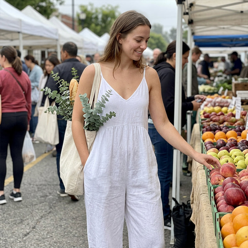Women's Spaghetti Strap Backless Jumpsuit