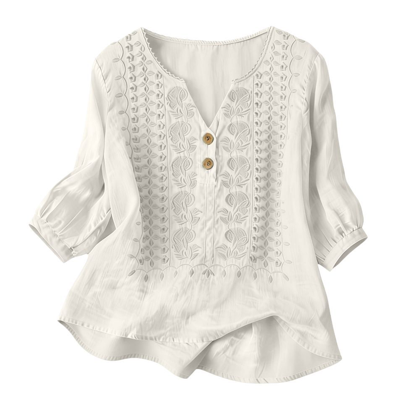 Women's Artistic Style Breathable Short Sleeve Top