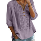 Women's Artistic Style Breathable Short Sleeve Top