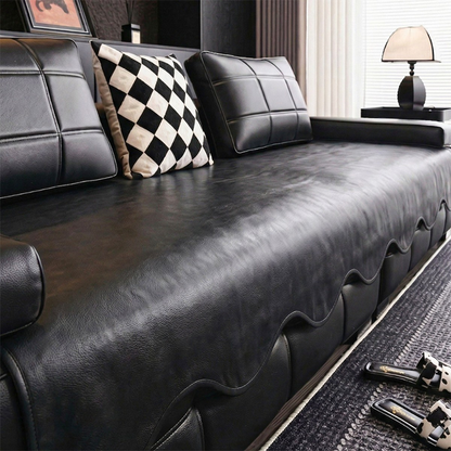 ⌛Limited-Time Offer-Waterproof Faux Leather Sofa Seat Cover