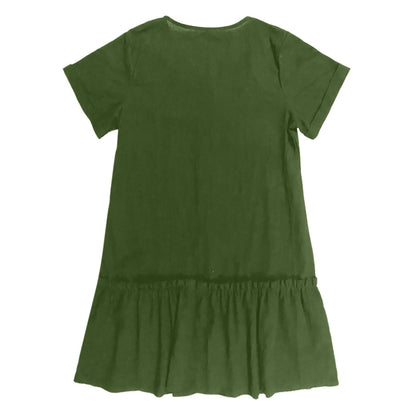 Casual Cotton Linen Dress