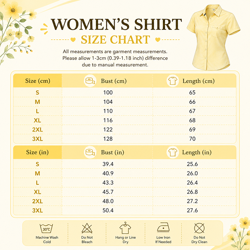Women's Short Sleeve Cotton Linen Shirt
