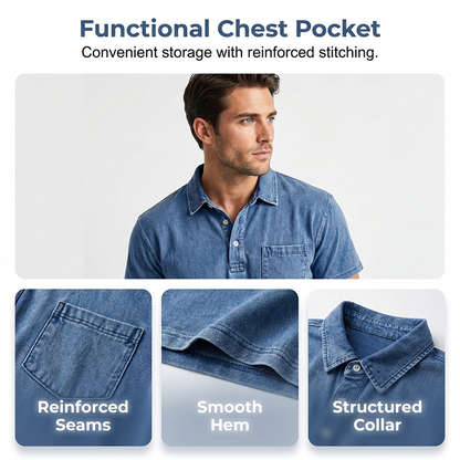 Men's Casual Short Sleeve Shirt