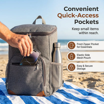 Leakproof Insulated Thermal Picnic Backpack