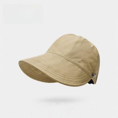 🔥LAST DAY SALE: ONLY $9.99!!🎁✨Women’s UPF 50+ Elegant Foldable Sun Hat – Wide-Brim Cotton Bucket Hat with Neck Flap & Adjustable Strap 🌞🇬🇧 | Packable, Breathable & Beach-Ready