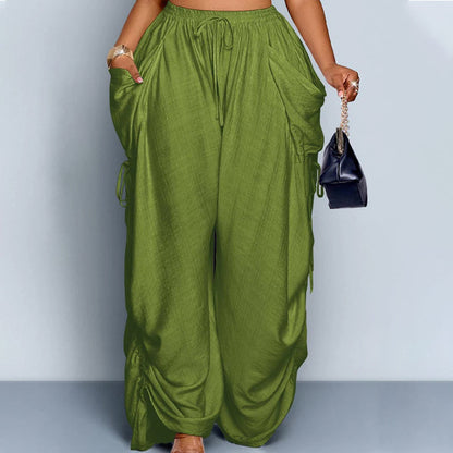 ⏰LIMITED-TIME 50% OFF! 🌿👖Women's Loose-Fit Drawstring Lantern Pants