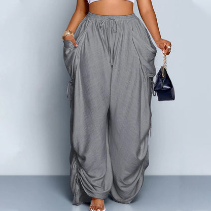 ⏰LIMITED-TIME 50% OFF! 🌿👖Women's Loose-Fit Drawstring Lantern Pants