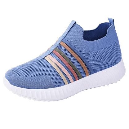 Women's Breathable Mesh Slip-On Sneakers