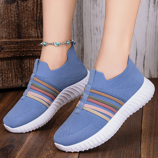 Women's Breathable Mesh Slip-On Sneakers