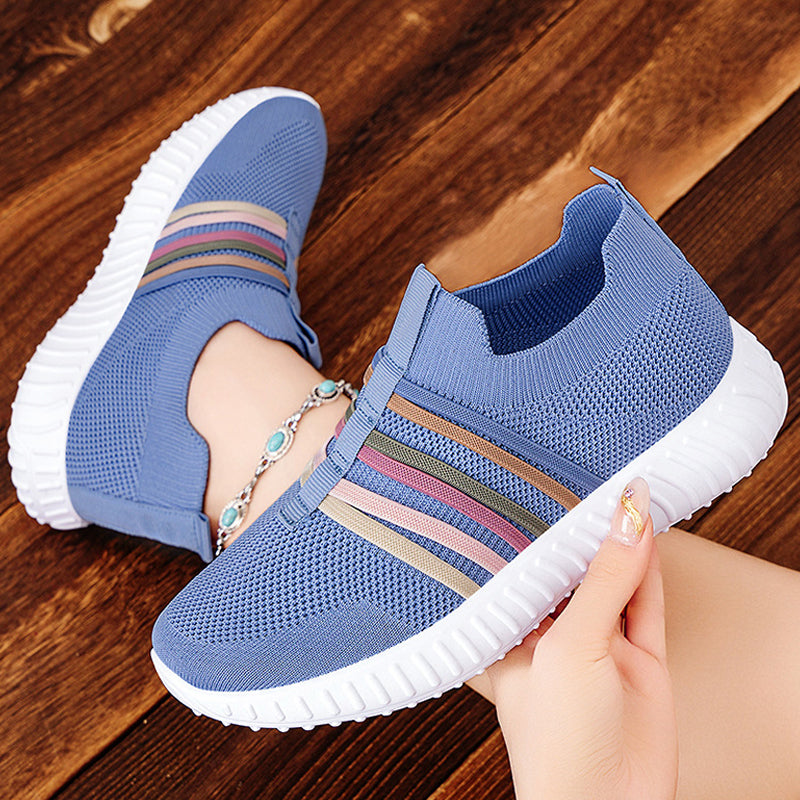 Women's Breathable Mesh Slip-On Sneakers