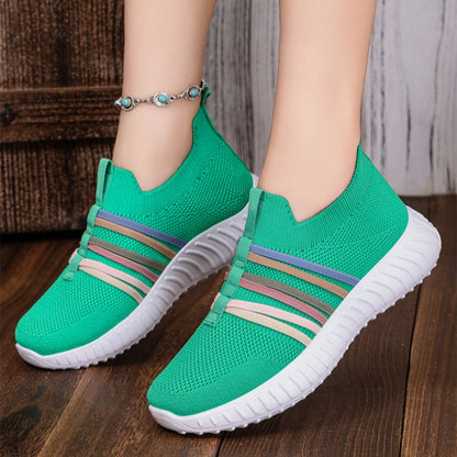 Women's Breathable Mesh Slip-On Sneakers