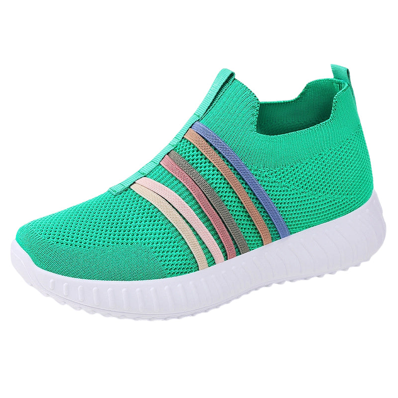 Women's Breathable Mesh Slip-On Sneakers