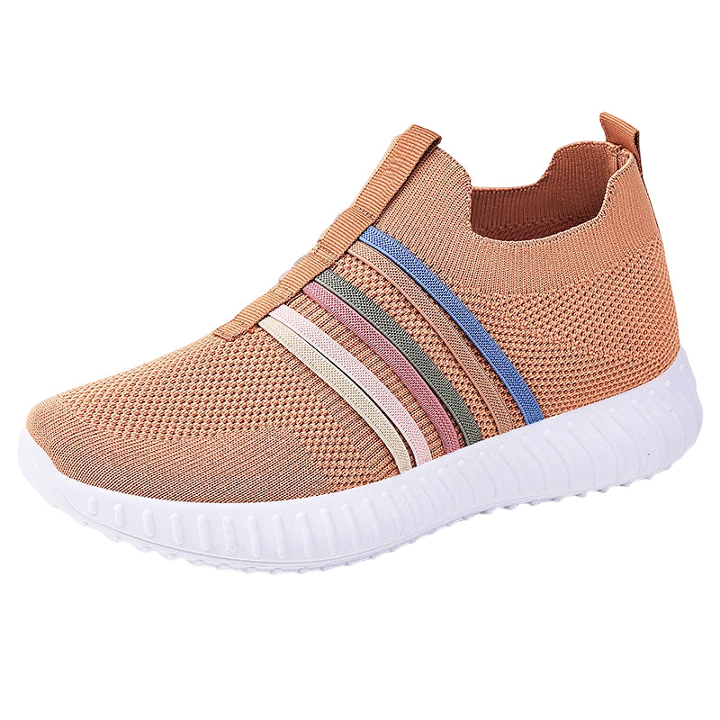 Women's Breathable Mesh Slip-On Sneakers