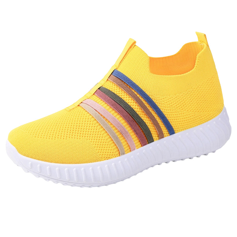 Women's Breathable Mesh Slip-On Sneakers