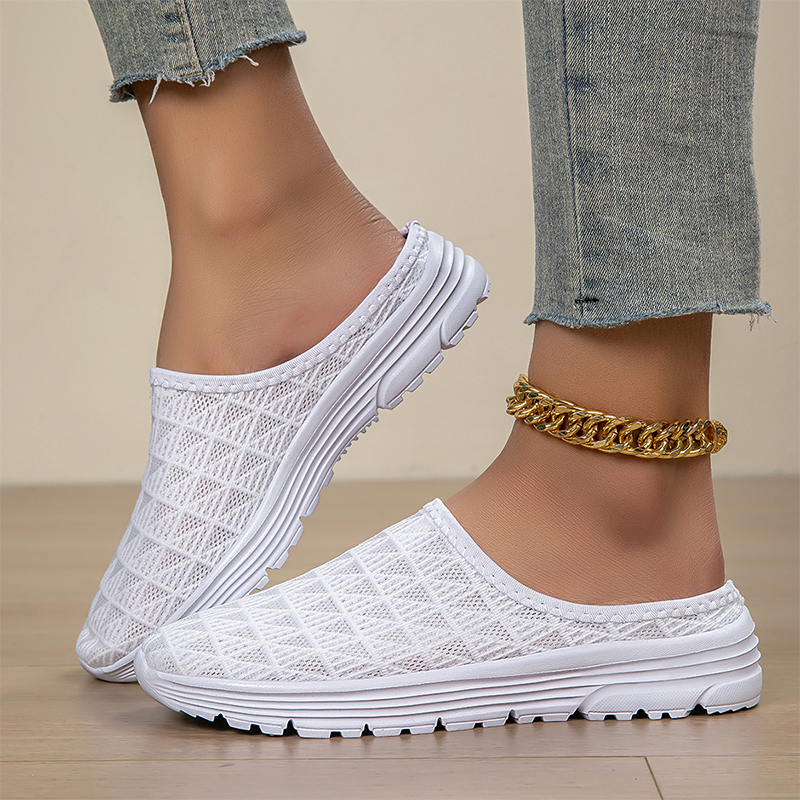 Unisex Lightweight Breathable Mesh Mules
