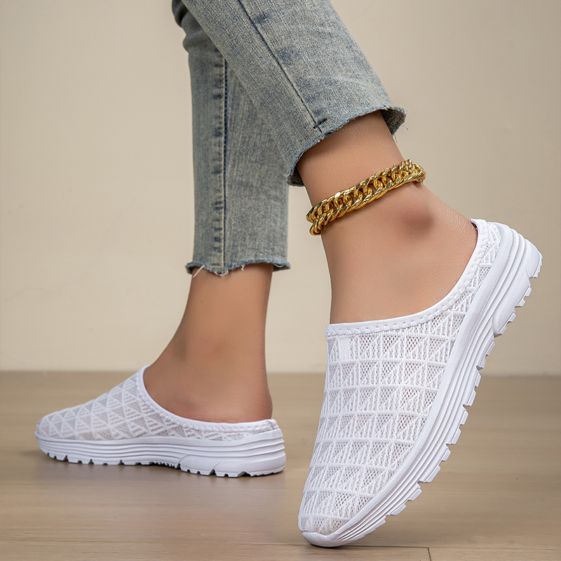Unisex Lightweight Breathable Mesh Mules