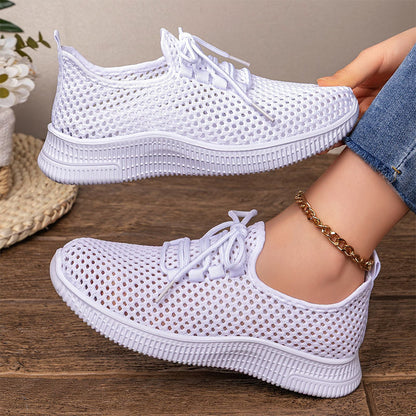 Women's Breathable Knit Walking Shoes