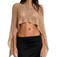 🎁New Arrival 55% OFF💥Women's Hollow Out Knit Shawl Poncho