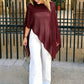 🎁New Arrival 55% OFF💥Women's Hollow Out Knit Shawl Poncho