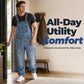 Men's Classic Fit Denim Overalls