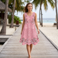 ⌛Limited-Time Offer-Women's Sleeveless Floral Button Down Dress