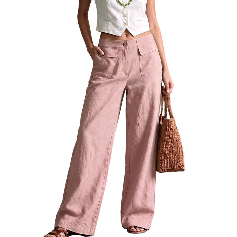 ⌛Limited-Time Offer-Women's Casual Cotton Linen Loose-Fitting Pants