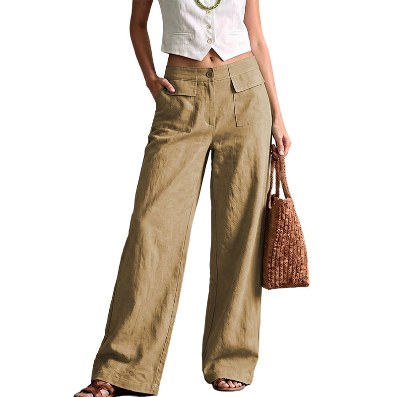 ⌛Limited-Time Offer-Women's Casual Cotton Linen Loose-Fitting Pants