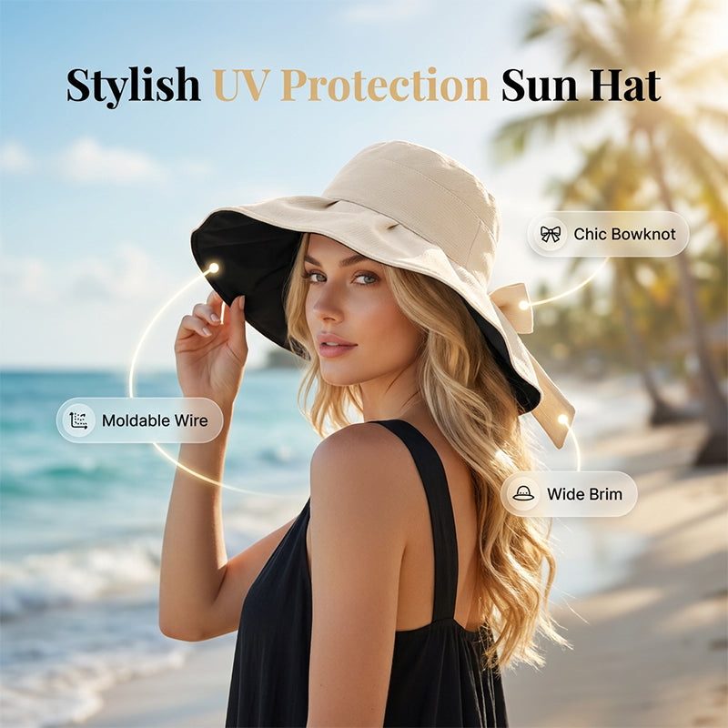 Women's Outdoor Wide Brim Sun Hat