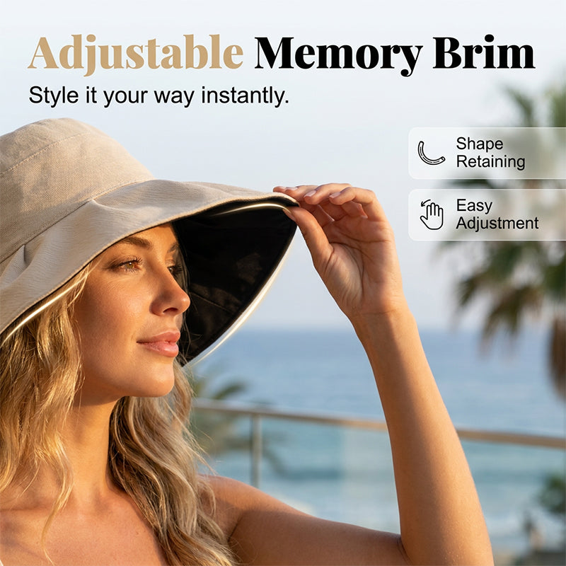 Women's Outdoor Wide Brim Sun Hat