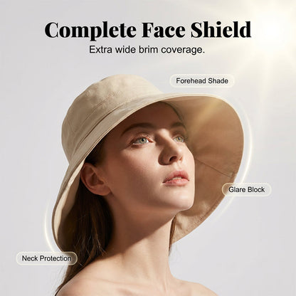 Women's Outdoor Wide Brim Sun Hat