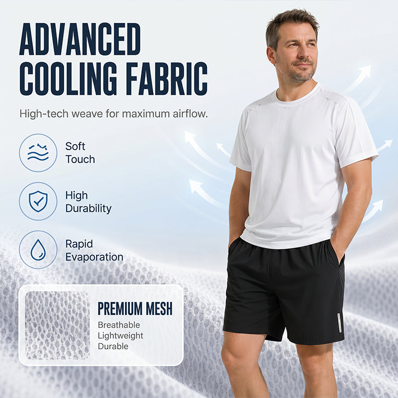 Men's Quick-Dry T-Shirt & Shorts Set