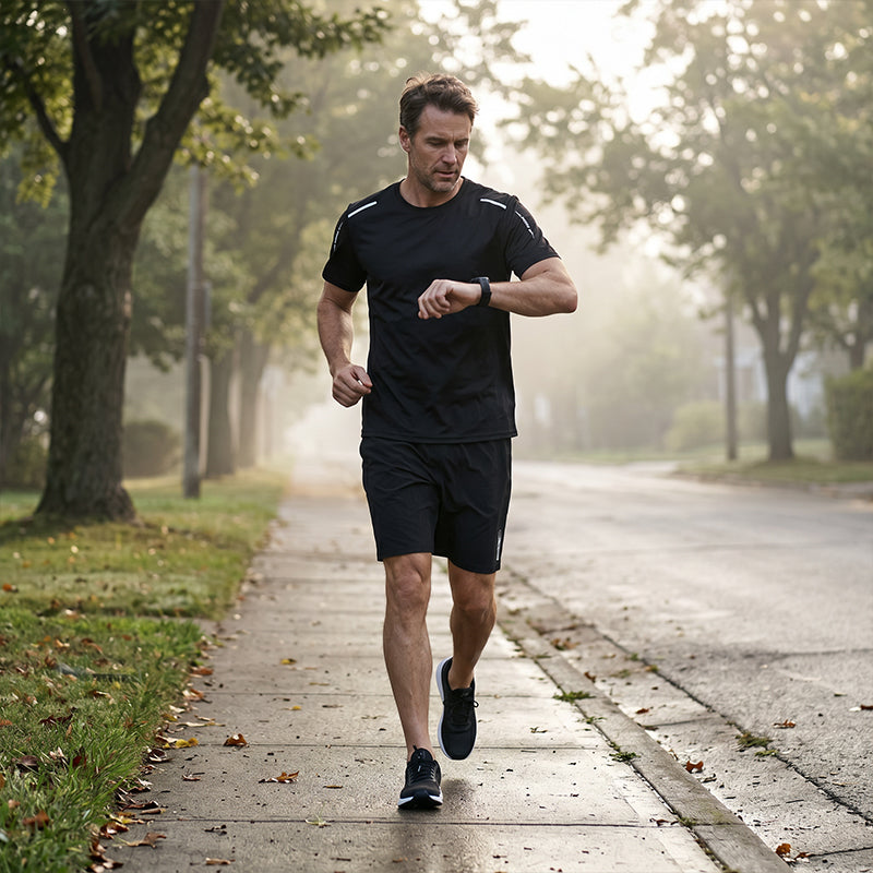 Men's Quick-Dry T-Shirt & Shorts Set