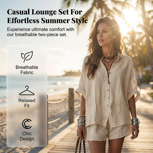 Women's Casual Two-Piece Lounge Set