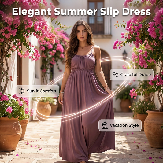 🌸French Slip Dress – Breezy & Effortlessly Chic