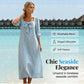 ⌛Limited-Time Offer-Casual Solid Color Midi Dress with Elegant Bowknot and Square Neck