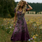🔥New Arrivals & Special Offers-Women's Vintage V-Neck Floral Maxi Dress