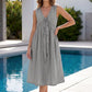🔥New Arrivals & Special Offers-Women's Sleeveless Lace Trim V-Neck Dress
