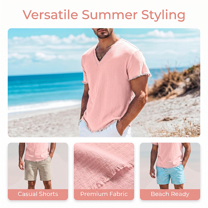 Breathable Summer Beach Shirt