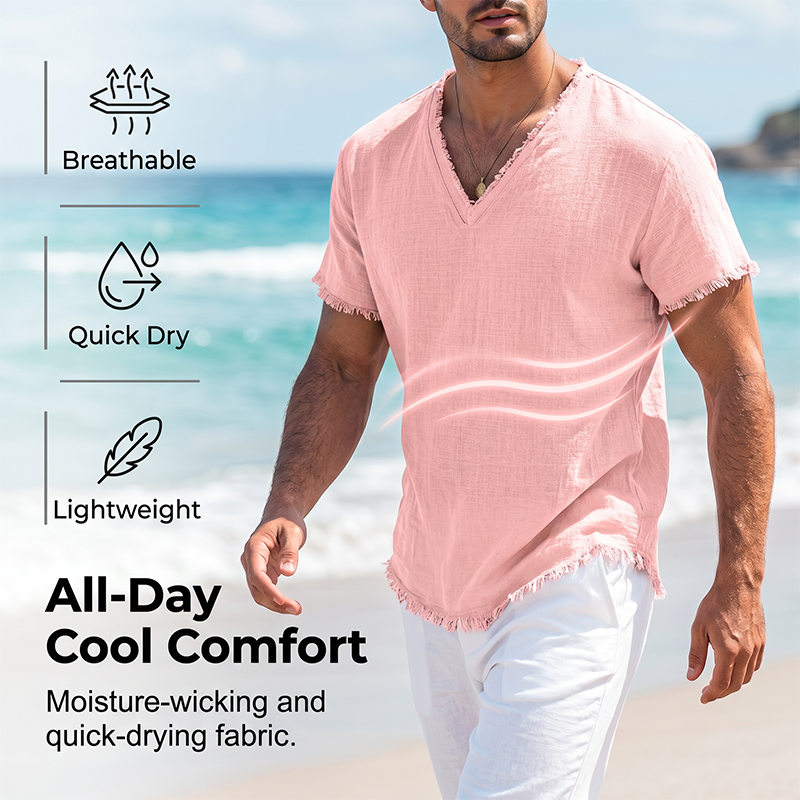 Breathable Summer Beach Shirt
