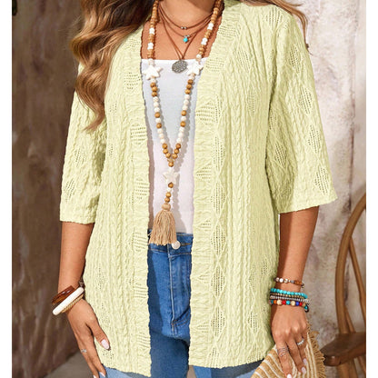 ⌛Limited-Time Offer-Women's Casual Open-Front Knit Cardigan