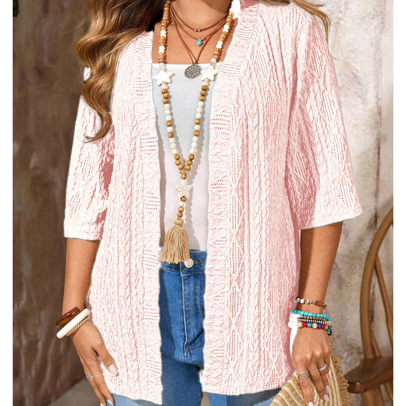 ⌛Limited-Time Offer-Women's Casual Open-Front Knit Cardigan