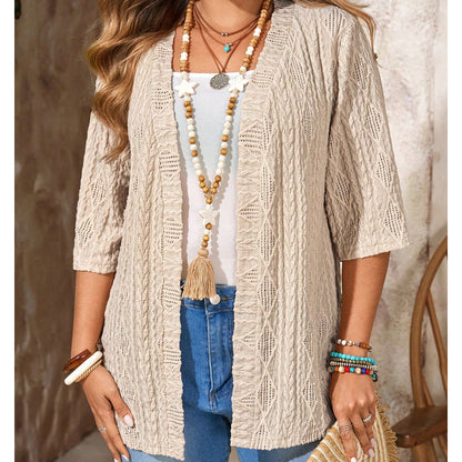 ⌛Limited-Time Offer-Women's Casual Open-Front Knit Cardigan