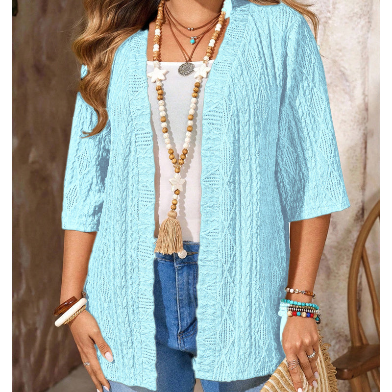 ⌛Limited-Time Offer-Women's Casual Open-Front Knit Cardigan