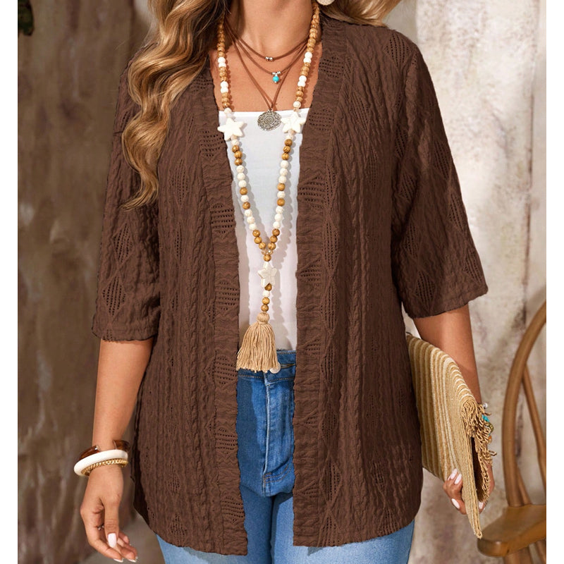 ⌛Limited-Time Offer-Women's Casual Open-Front Knit Cardigan