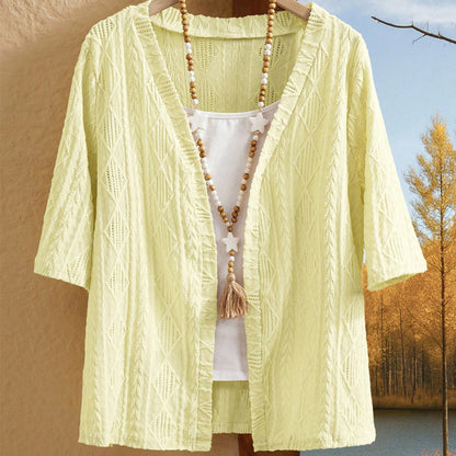 ⌛Limited-Time Offer-Women's Casual Open-Front Knit Cardigan