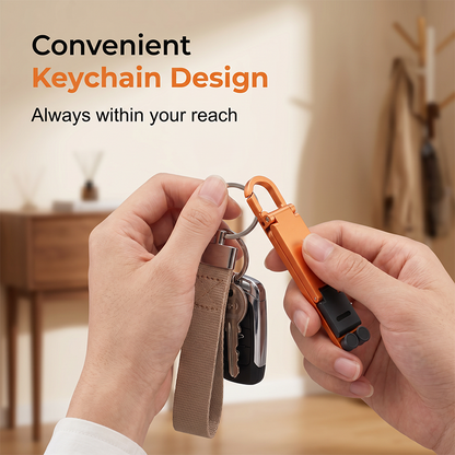 Mini Aluminum Phone Stand Keychain Foldable Desktop Holder