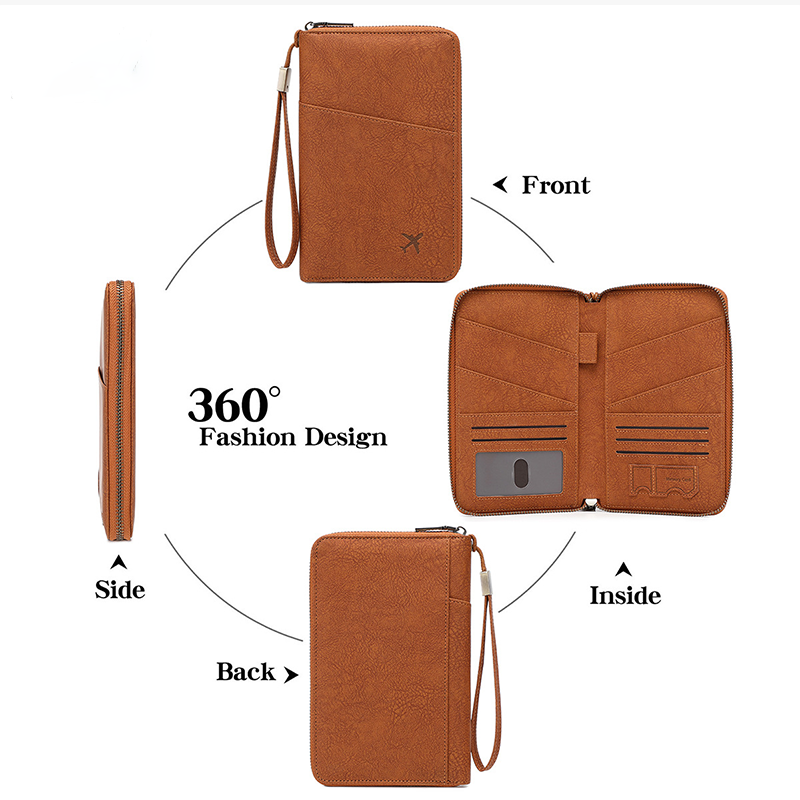 🎉 2026 Sale — Over 53,000 Sold! 🛡️ Signal-Blocking Family Passport Holder – Secure Travel Wallet ✈️